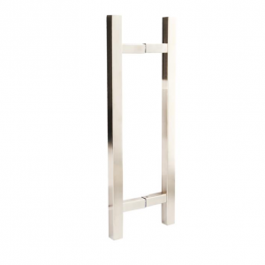 Dusjhåndtak "Sava" 8-12mm glass, Ø25x750mm (Børstet stål)